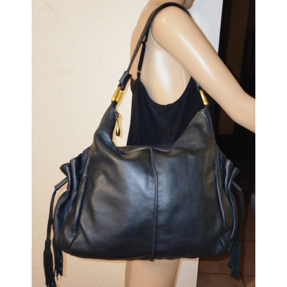 HOBO Handbags - New HOBO INTERNATIONAL Shoulder Bag Large Black Leather